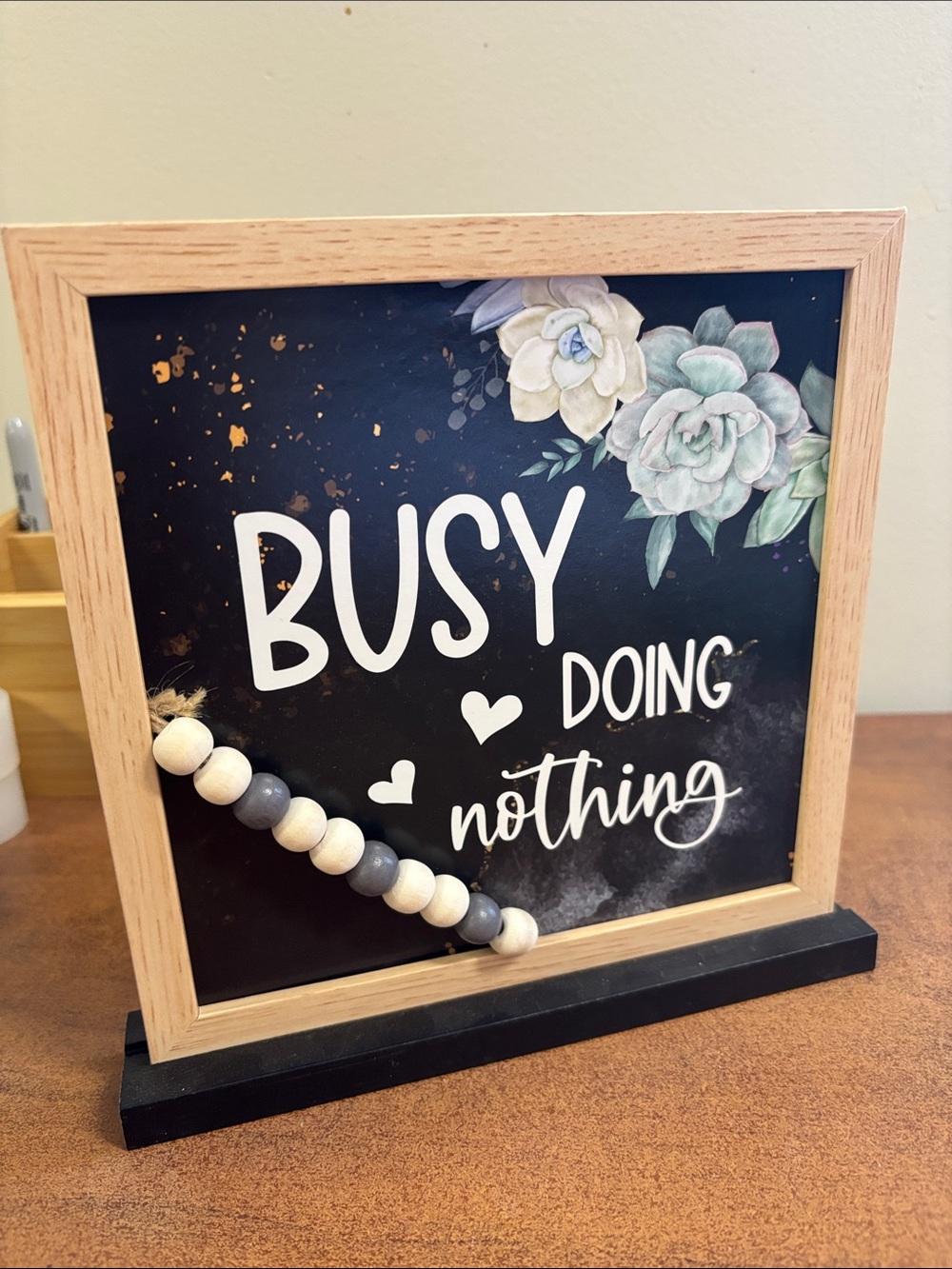 Desk sign